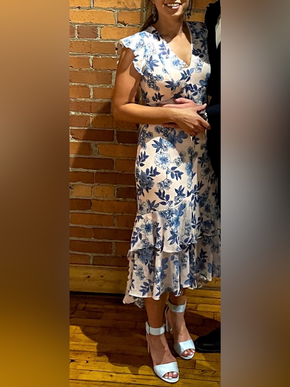 Tommy Hilfiger Blue Floral Dress
